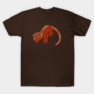 Red Tiger Crested Gecko T-Shirt